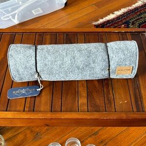 High Camp Flasks Parkside 750 Flask Wool Case